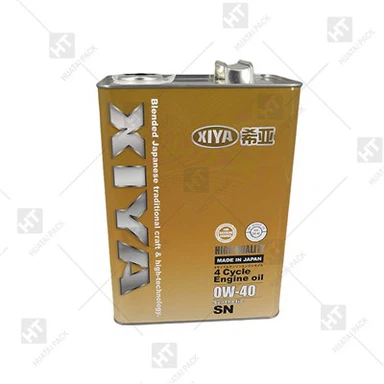 5L ristkülikukujuline plekkpurk